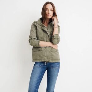 Madewell Passage Jacket - Olive Green